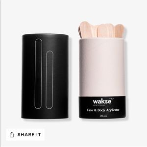 Wakse waxing beans and applicators